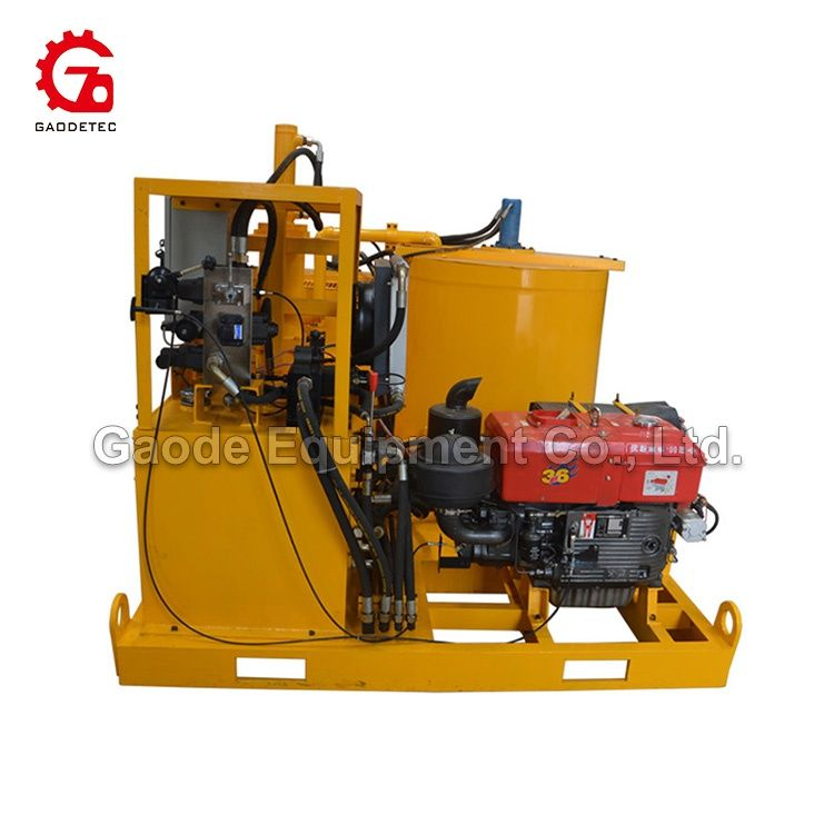 Gaodetec GGP400/700/100PL-D Injection Grouting Plant for Tunnel Construction Gaodetec GGP400/700/100PL-D Injection Grouting Plant for Tunnel Construction